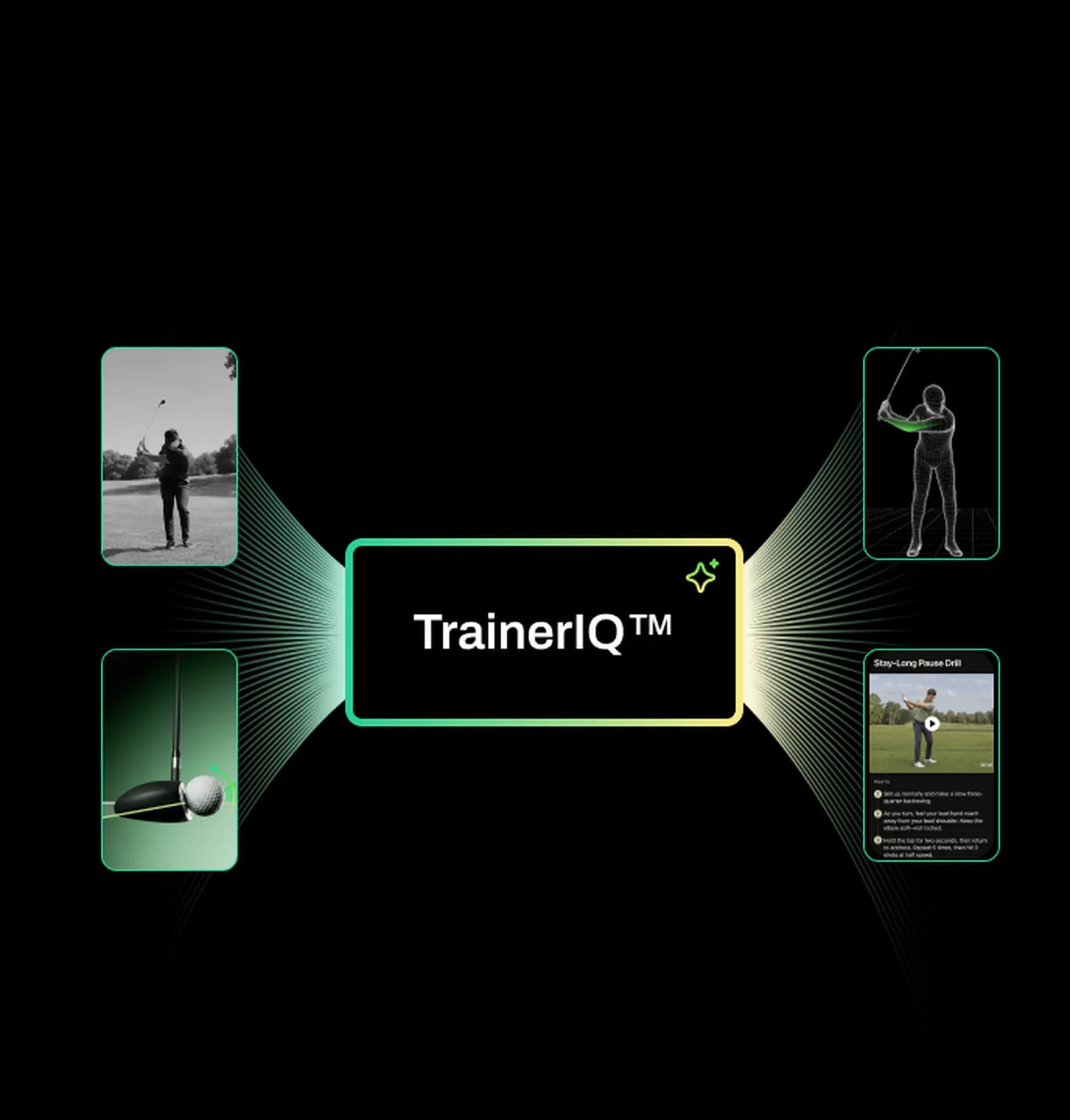 TrainerIQ personalized golf training inputs